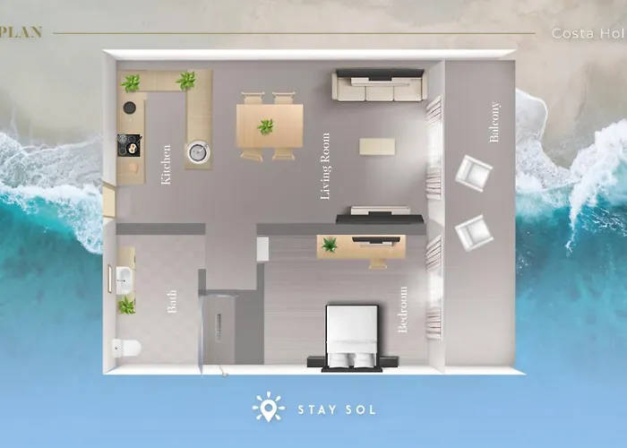 Rooftop Pool - Balcony - Hollywood Beach - Gym