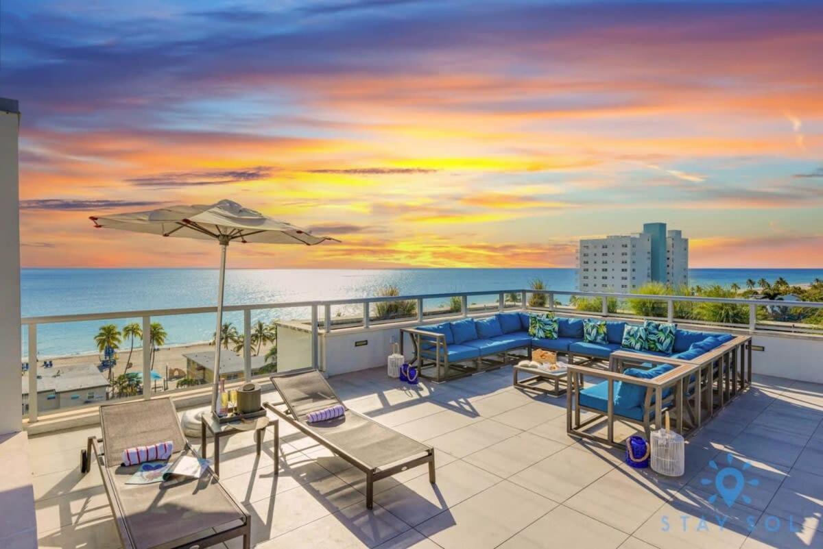 Apartment Rooftop Pool - Balcony - - Gym Hollywood