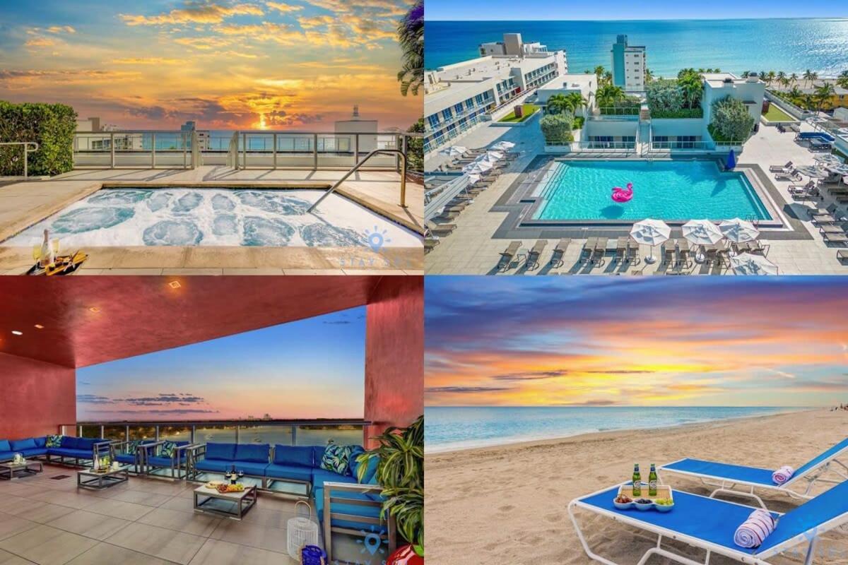 Apartment Rooftop Pool - Balcony - - Gym
